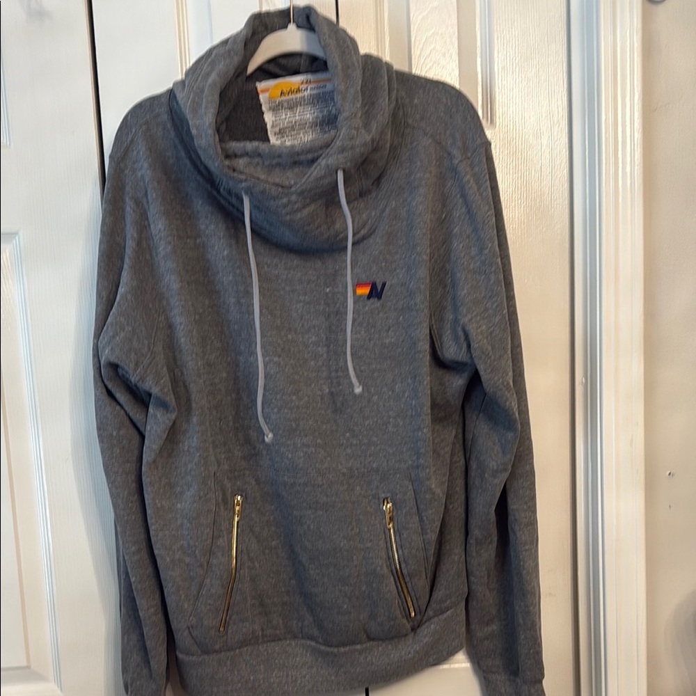 Aviator Nation Ninja Gray Hoodie